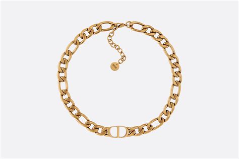 dior 30 montaigne choker gold.